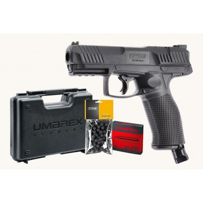 Pistola de balas de goma T4E TPX 50 Gen2 - Calibre 50 (19,9 julios)