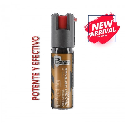 Spray Defensa Personal de pimienta GEL para defensa contra animales peligrosos y atacantes 11gr