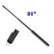 DEFENSA EXTENSIBLE EN ACERO DE 31" MODELO EXTRAGRANDE EN NEGRO MANGO GOMAESPUMA