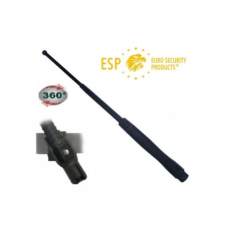 DEFENSA EXTENSIBLE ESP 21 EN ACERO TEMPLADO ( MOD. HARDENED) NEGRO