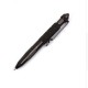 BOLIGRAFO Y KUBOTAN DE AUTODEFENSA NEGRO TACTICO 2 EN 1