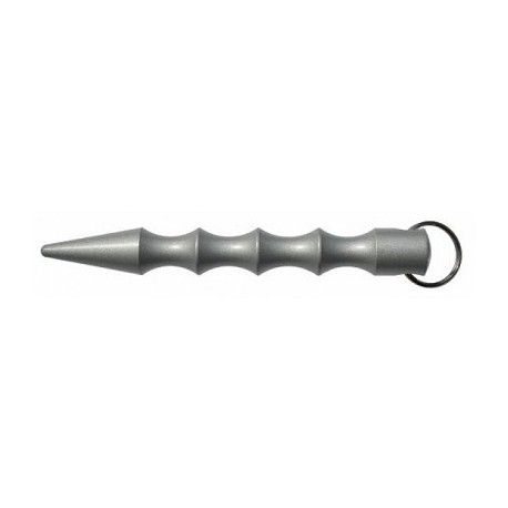 KUBOTAN DEFENSA PERSONAL 3 ANILLAS PLATEADO