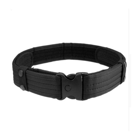 CINTURÓN AJUSTABLE PARA HOMBRES Y MUJERES COLOR NEGRO TÁCTICO,EJERCITO, POLICÍA Y SEGURIDAD PRIVADA