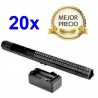 DEFENSAS ELECTRICAS BASTON LINTERNA LOTE 20 UNIDADES CON 10 MILLONES DE VOLTIOS MODELO X8 Y LINTERNA CON POTENCIA DE 300 LUMENS