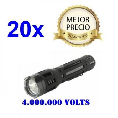 DEFENSA ELECTRICA LINTERNA MOD. 2018 CON 4000 KV DE POTENCIA Y DE 200 LUMENS