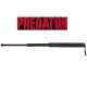 DEFENSA EXTENSIBLE DE 22" EN TITANIO Y POLICARBONO RESISTENTE MOD. PREDATOR CON FUNDA INCLUIDA Y MANILLA