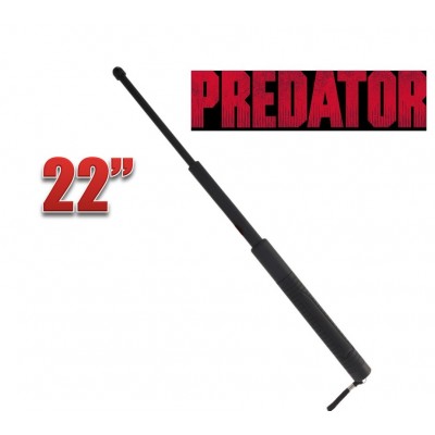 DEFENSA EXTENSIBLE DE 22" EN TITANIO Y POLICARBONO RESISTENTE MOD. PREDATOR CON FUNDA INCLUIDA Y MANILLA