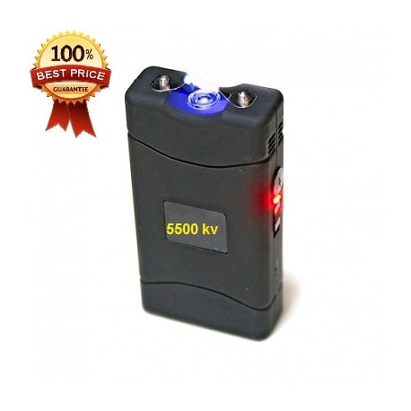 DEFENSA ELECTRICA TASER MOD. 800 CON 5.500.000 VOLT. RECARGABLE CON LINTERNA LUZ LED