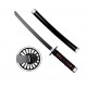Mini Katana Kanao Tsuyuri De Demon Slayer con soporte