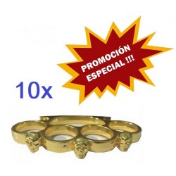 PAQUETE PUÑOS AMERICANOS MODELO 3 CARABELAS DORADO