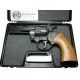 Revólver fogueo detonador Bruni Magnum 380 negro y empuñaduras de madera
