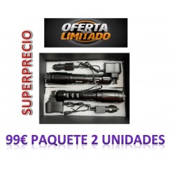 PROMOCION 2 DEFENSAS ELECTRICAS MODELO X100 A UN SUPERPRECIO