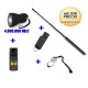DEFENSA ELECTRICA MOD. 4001 + DEFENSA EXTENSIBLE + FUNDA+ SPRAY DEFENSA KO 40 ML