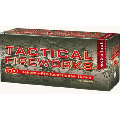 Bengalas silbantes de 15 mm para armas de fogueo 9mm PAK